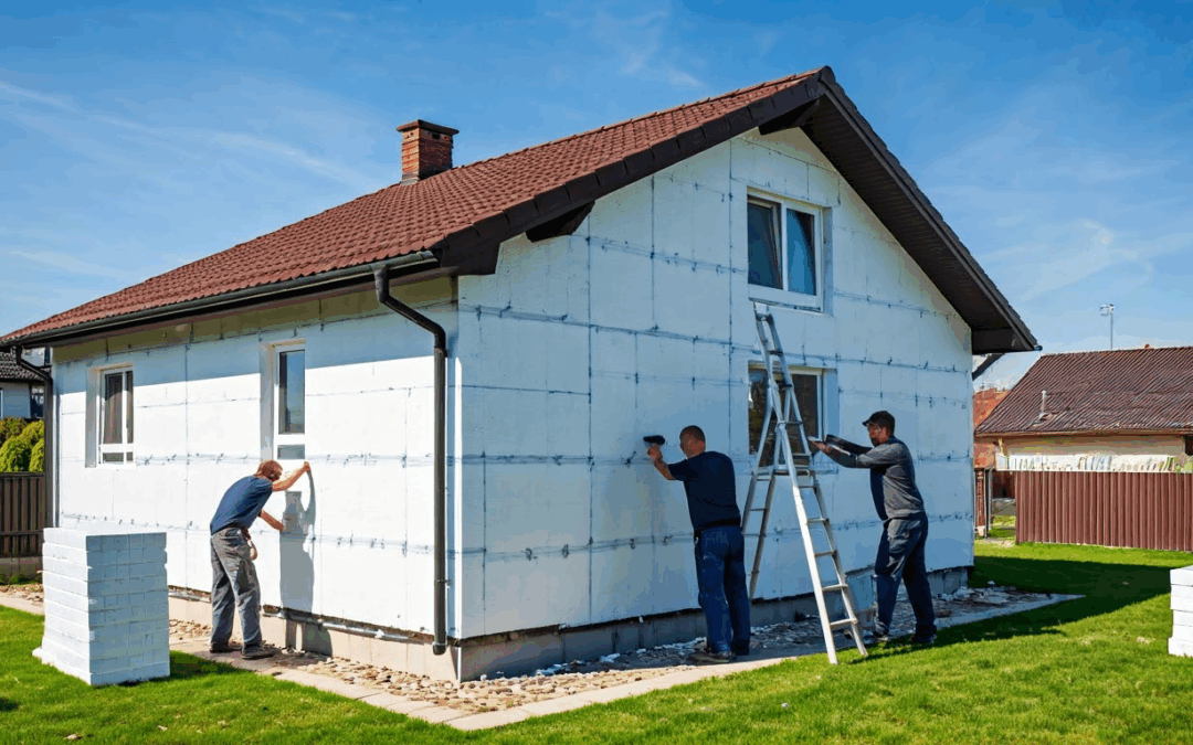 Ocieplenie elewacji styropianem – sprawdzony sposób na niższe rachunki za ogrzewanie